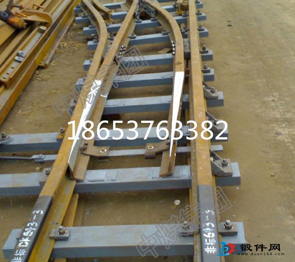 工矿铁路配件生产销售 DK715-5-20单开道岔 矿用道岔