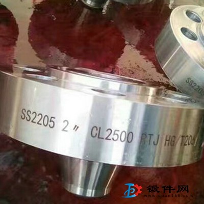 供应2205双相钢法兰，F51双相钢锻件